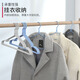 Fuju FOOJO clothes hanger Anti-slip and traceless clothes hanger Dipping clothes hanger Dry and wet clothes support Sky blue 10 pcs Fuju FOOJO clothes hanger Anti-slip and traceless clothes hanger Dipping clothes hanger Dry and wet clothes support Sky blue 10 pcs