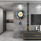 Merceda MEISD Nordic clock decoration wall clock living room minimalist deer head creative clock home modern wall hanging atmospheric fashion light luxury decoration personality simple clock plus size: 40*64cm dial 32cm Merceda MEISD Nordic clock decoration wall clock living room minimalist deer head creative clock home modern wall hanging atmospheric fashion light luxury decoration personality simple clock plus size: 40*64cm dial 32cm