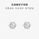 YYEU diamond ear piercing 999 silver earrings for women to sleep without taking off 2022 new trendy ear stick silver earrings silver YYEU diamond ear piercing 999 silver earrings for women to sleep without taking off 2022 new trendy ear stick silver earrings silver