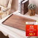 Hill SHALL tray Melamine tea set water cup tea tray dinner plate fruit plate imitation wood large walnut grain 816315 Hill SHALL tray Melamine tea set water cup tea tray dinner plate fruit plate imitation wood large walnut grain 816315