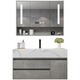 Washbasin Customized Slate Countertop Bathroom Cabinet Smart Mirror Cabinet Combination Bathroom Washing Face Hand Washing Sink Vanity Basin 80cm Slate Ceramic Basin + Three-Standard Smart Defogging Mirror Washbasin Customized Slate Countertop Bathroom Cabinet Smart Mirror Cabinet Combination Bathroom Washing Face Hand Washing Sink Vanity Basin 80cm Slate Ceramic Basin + Three-Standard Smart Defogging Mirror