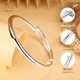 Chinese jewelry smooth push-pull silver bracelet women's silver jewelry 999 pure silver bracelet for mother young girlfriend birthday Valentine's Day gift vegetarian ring jewelry about 30g Chinese jewelry smooth push-pull silver bracelet women's silver jewelry 999 pure silver bracelet for mother young girlfriend birthday Valentine's Day gift vegetarian ring jewelry about 30g