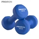 PROIRON color plastic dipped dumbbell men and women fitness equipment home dumbbell exercise arm shaping strength training sub-bell suit sea blue 4kg*2 PROIRON color plastic dipped dumbbell men and women fitness equipment home dumbbell exercise arm shaping strength training sub-bell suit sea blue 4kg*2