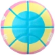 Li Ning LI-NING rainbow basketball primary and secondary school training outdoor No. 5 color rubber children's basketball LBQK655-1 Li Ning LI-NING rainbow basketball primary and secondary school training outdoor No. 5 color rubber children's basketball LBQK655-1