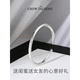 Zhou Dasheng Bracelet Women's Sensitive Circle Open Foot Silver Bracelet Mobius Ring Birthday Gift for Girlfriend Brand Spokesperson Ren Jialun Mobius Ring Bracelet Zhou Dasheng Bracelet Women's Sensitive Circle Open Foot Silver Bracelet Mobius Ring Birthday Gift for Girlfriend Brand Spokesperson Ren Jialun Mobius Ring Bracelet