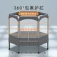 Herfair trampoline children's home indoor jumping bed children baby adult family toys rubbing bed fitness equipment 50 inches - diameter 1.26 meters - load-bearing 800 catties Herfair trampoline children's home indoor jumping bed children baby adult family toys rubbing bed fitness equipment 50 inches - diameter 1.26 meters - load-bearing 800 catties