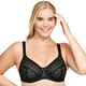 Glamorise Women's Place Lace Comfort Wonderwire Bra Wire #9855 Negro 42d Glamorise Women's Place Lace Comfort Wonderwire Bra Wire #9855 Negro 42d