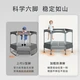 Herfair trampoline children's home indoor jumping bed children baby adult family toys rubbing bed fitness equipment 50 inches - diameter 1.26 meters - load-bearing 800 catties Herfair trampoline children's home indoor jumping bed children baby adult family toys rubbing bed fitness equipment 50 inches - diameter 1.26 meters - load-bearing 800 catties