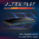 Trendnet 52-Port-Gigabit-Netzwerk intelligenter Switch mit 10G SFP+ Port TEG-3524S 48 Gigabit 4 10G SFP+ Port Trendnet 52-Port-Gigabit-Netzwerk intelligenter Switch mit 10G SFP+ Port TEG-3524S 48 Gigabit 4 10G SFP+ Port
