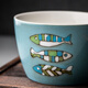 Youcci Fish Fun Blue Nordic Ceramic Mug Large Breakfast Cup Oatmeal Cup Milk Cup Large Capacity Large Mouth Mug Blue Breakfast Bowl Cup Noodle Cup Single Ear Noodle Cup-Fish Fun Blue Youcci Fish Fun Blue Nordic Ceramic Mug Large Breakfast Cup Oatmeal Cup Milk Cup Large Capacity Large Mouth Mug Blue Breakfast Bowl Cup Noodle Cup Single Ear Noodle Cup-Fish Fun Blue