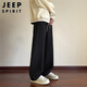 JEEP SPIRIT Jeep pants men's casual pants men's autumn and winter loose straight sportswear trousers black 5XL 
JEEP SPIRIT Jeep pants men's casual pants men's autumn and winter loose straight sportswear trousers black 5XL