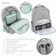 HUDSON BABY Neutral Baby Premium Diaper Bag Backpack Grey HUDSON BABY Neutral Baby Premium Diaper Bag Backpack Grey
