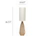 Elegante Entwürfe LF1047NAT 46 Zoll (ca. 118,7 Elegante Entwürfe LF1047NAT 46 Zoll (ca. 118,7