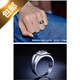 925 Silver Platinum Men's Rings domineering personality simulation diamond ring wave of men to live on as a birthday gift Size adjustable No. 14-20 925 Silver Platinum Men's Rings domineering personality simulation diamond ring wave of men to live on as a birthday gift Size adjustable No. 14-20