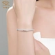 Chinese jewelry smooth push-pull silver bracelet women's silver jewelry 999 pure silver bracelet for mother young girlfriend birthday Valentine's Day gift vegetarian ring jewelry about 30g Chinese jewelry smooth push-pull silver bracelet women's silver jewelry 999 pure silver bracelet for mother young girlfriend birthday Valentine's Day gift vegetarian ring jewelry about 30g