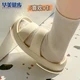 Huamei Jianbu ins wind sandals and slippers fashion Korean version thick bottom beach soft bottom flip flop outdoor sandals women's HM2271 white size 36-37 Huamei Jianbu ins wind sandals and slippers fashion Korean version thick bottom beach soft bottom flip flop outdoor sandals women's HM2271 white size 36-37