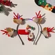 2022 Christmas hair clip headband gift box set girls cute elk horn hair clip headband children's Christmas hair accessories eyebrow stickers 2022 Christmas hair clip headband gift box set girls cute elk horn hair clip headband children's Christmas hair accessories eyebrow stickers
