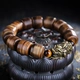 Yanyun Jewelry Agarwood Bracelet Brunei Old Material Buddha Beads Wooden Bracelets Rosary Barrel Beads Wood Decoration Pixiu Tiger Eye Stone Wenwan Bracelet Men's Style 15mm Yanyun Jewelry Agarwood Bracelet Brunei Old Material Buddha Beads Wooden Bracelets Rosary Barrel Beads Wood Decoration Pixiu Tiger Eye Stone Wenwan Bracelet Men's Style 15mm
