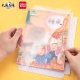 Deli deli16K/10 pages transparent frosted belt cut corner self-adhesive bag leather bag book film with name mount school gift 70565 Deli deli16K/10 pages transparent frosted belt cut corner self-adhesive bag leather bag book film with name mount school gift 70565