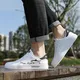 Men's white sneakers without laces pasted small white shoes sneakers men's casual shoes men's shoes 2022 new trend spring sports men's small white shoes all-match handsome shoes white and black H17H 36 Men's white sneakers without laces pasted small white shoes sneakers men's casual shoes men's shoes 2022 new trend spring sports men's small white shoes all-match handsome shoes white and black H17H 36