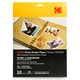 American Kodak Kodak 120g self-adhesive photo paper A4 inkjet printing paper photo paper DIY photo sticker self-adhesive photo paper 10 sheets 9891-122 American Kodak Kodak 120g self-adhesive photo paper A4 inkjet printing paper photo paper DIY photo sticker self-adhesive photo paper 10 sheets 9891-122