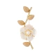 Gunai shell flower brooch women's high-end pearl corsage temperament luxury suit coat pin buckle clothes collar pin accessories X403 elegant shell flower brooch Gunai shell flower brooch women's high-end pearl corsage temperament luxury suit coat pin buckle clothes collar pin accessories X403 elegant shell flower brooch