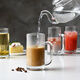 Green apple glass water cup tea cup beer mug 4 pieces 320ml EZ2233/L4 Green apple glass water cup tea cup beer mug 4 pieces 320ml EZ2233/L4