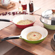 LOCK&LOCK Non-stick Pan Frying Pan Deep Frying Pan Ceramic Non-stick Pan Flat-bottomed Non-stick Frying Pan Steak Pan Frying Pan 28cm LOCK&LOCK Non-stick Pan Frying Pan Deep Frying Pan Ceramic Non-stick Pan Flat-bottomed Non-stick Frying Pan Steak Pan Frying Pan 28cm