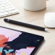 ESCASE Apple Apple Penci pen cover protective cover ipad pro pen head cap cover silicone ipencil anti-lost accessories elegant black ESCASE Apple Apple Penci pen cover protective cover ipad pro pen head cap cover silicone ipencil anti-lost accessories elegant black