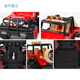 DZDIV remote control car off-road vehicle children's toy large remote control car model drop resistant with battery rechargeable 3030 red DZDIV remote control car off-road vehicle children's toy large remote control car model drop resistant with battery rechargeable 3030 red