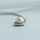 Pirate ship pirateship necklace female S925 silver freshwater pearl female necklace pendant simple and versatile collarbone chain Pirate ship pirateship necklace female S925 silver freshwater pearl female necklace pendant simple and versatile collarbone chain