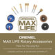 Dremel Max Life 9901 PS 1/8 '(3,2 mm) Wolfram -Carbid -Rotary -Gravurbohrer Dremel Max Life 9901 PS 1/8 '(3,2 mm) Wolfram -Carbid -Rotary -Gravurbohrer