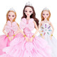 Send 169 gifts doll toy set big gift box doll dress up princess Miao baby Barbie doll clothes play house scene dollhouse girl gift children's day birthday gift A4 3D cosmetic contact lenses + 12 movable + 156 sets Send 169 gifts doll toy set big gift box doll dress up princess Miao baby Barbie doll clothes play house scene dollhouse girl gift children's day birthday gift A4 3D cosmetic contact lenses + 12 movable + 156 sets
