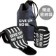 Fitness wristband male bench press wrist weightlifting compression strength training sprain wound type sports protective equipment bowl bandage female professional fitness wristband black gray 2 packs free storage bag 58CM pair, free storage bag Fitness wristband male bench press wrist weightlifting compression strength training sprain wound type sports protective equipment bowl bandage female professional fitness wristband black gray 2 packs free storage bag 58CM pair, free storage bag