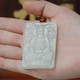 Guibao Hetian Jade Guanyin Pendant Men's and Women's Twelve Zodiac Jade Pendant Necklace Zodiac Ox Tiger Void Tibetan Bodhisattva Guibao Hetian Jade Guanyin Pendant Men's and Women's Twelve Zodiac Jade Pendant Necklace Zodiac Ox Tiger Void Tibetan Bodhisattva
