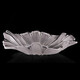 Flevenz lead-free glass fruit bowl fruit bucket sunflower flower creative dried fruit bowl fruit basket large fruit bowl transparent color Flevenz lead-free glass fruit bowl fruit bucket sunflower flower creative dried fruit bowl fruit basket large fruit bowl transparent color