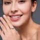 Queen of Pearls Gift for Girlfriend 8.5-9mm Freshwater Pearl Ring Exquisite 925 Silver Inlaid Fashion Open Female Ring Crown Queen of Pearls Gift for Girlfriend 8.5-9mm Freshwater Pearl Ring Exquisite 925 Silver Inlaid Fashion Open Female Ring Crown