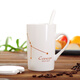 Pudding porcelain art creative twelve constellation mug milk cup ceramic cup men and women couple water cup coffee cup with lid spoon Gemini white Pudding porcelain art creative twelve constellation mug milk cup ceramic cup men and women couple water cup coffee cup with lid spoon Gemini white