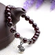 Shiyue jewelry garnet single string bracelet crystal agate 7-8mm lucky bag women's single ring bracelet Shiyue jewelry garnet single string bracelet crystal agate 7-8mm lucky bag women's single ring bracelet