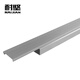 Hard-resistant aluminum alloy square trunking, surface mounting, square cloth, outer opening, brushed aluminum large cover, metal square trunking, electrical accessories 20mm*20mm Hard-resistant aluminum alloy square trunking, surface mounting, square cloth, outer opening, brushed aluminum large cover, metal square trunking, electrical accessories 20mm*20mm