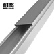 Hard-resistant aluminum alloy square trunking, surface mounting, square cloth, outer opening, brushed aluminum large cover, metal square trunking, electrical accessories 20mm*20mm Hard-resistant aluminum alloy square trunking, surface mounting, square cloth, outer opening, brushed aluminum large cover, metal square trunking, electrical accessories 20mm*20mm