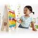 Hape wooden bead calculator Kindergarten Dimensional Decuting Counting Abacus Early Lens Kaisha 3-6 years old men and women children children's educational toys Hape wooden bead calculator Kindergarten Dimensional Decuting Counting Abacus Early Lens Kaisha 3-6 years old men and women children children's educational toys