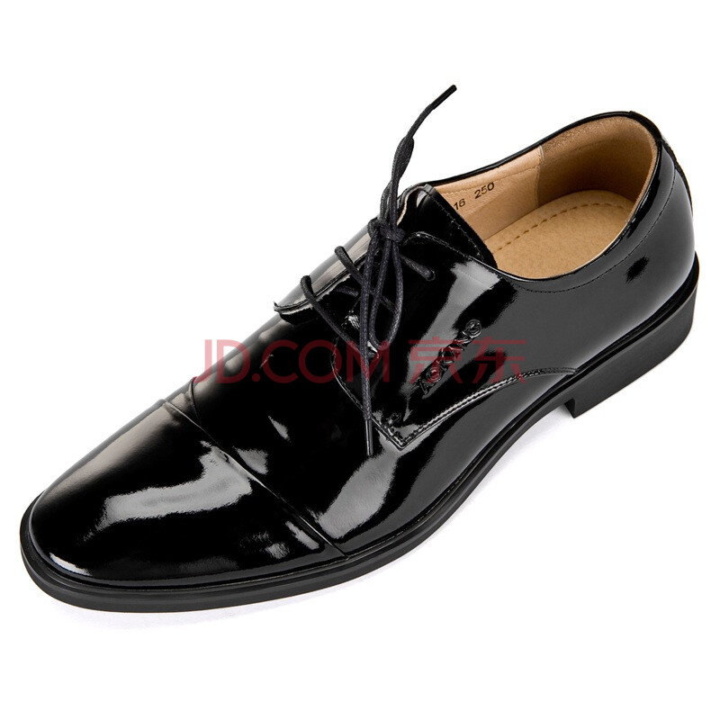 头商务正装漆皮鞋