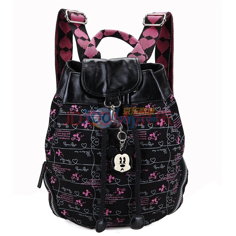 女士黑色双肩包休闲哪种好 女士背包双肩包休