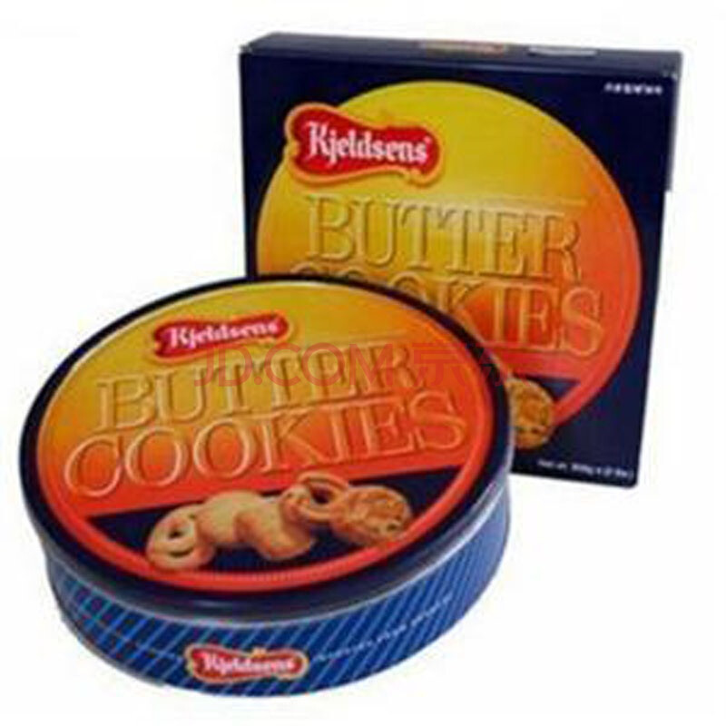 丹麦蓝罐曲奇908g图片