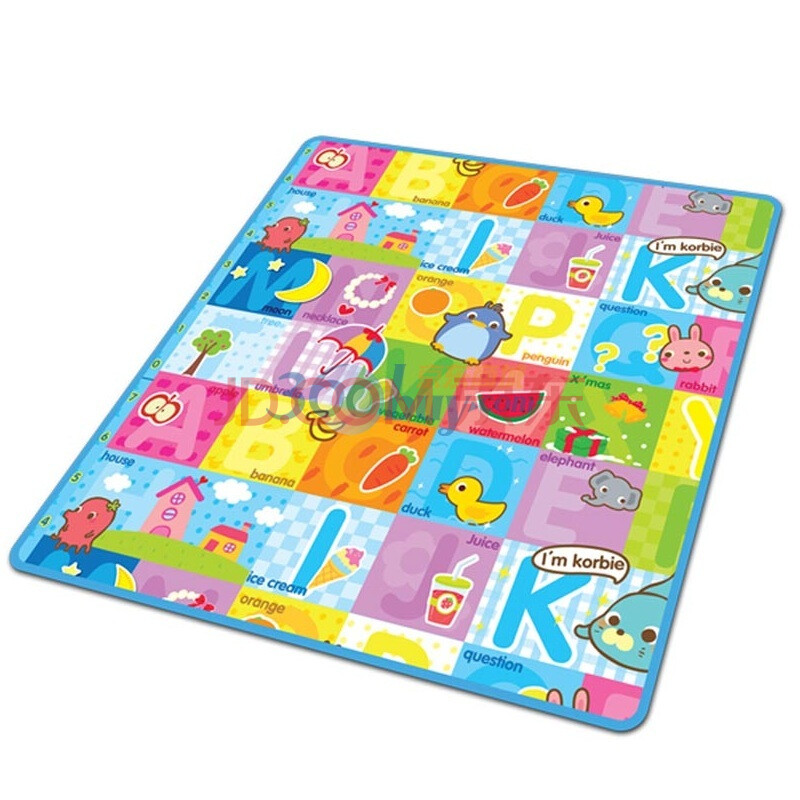 618爆品抢先逛考比婴儿爬行垫(字母格子)200*160*1