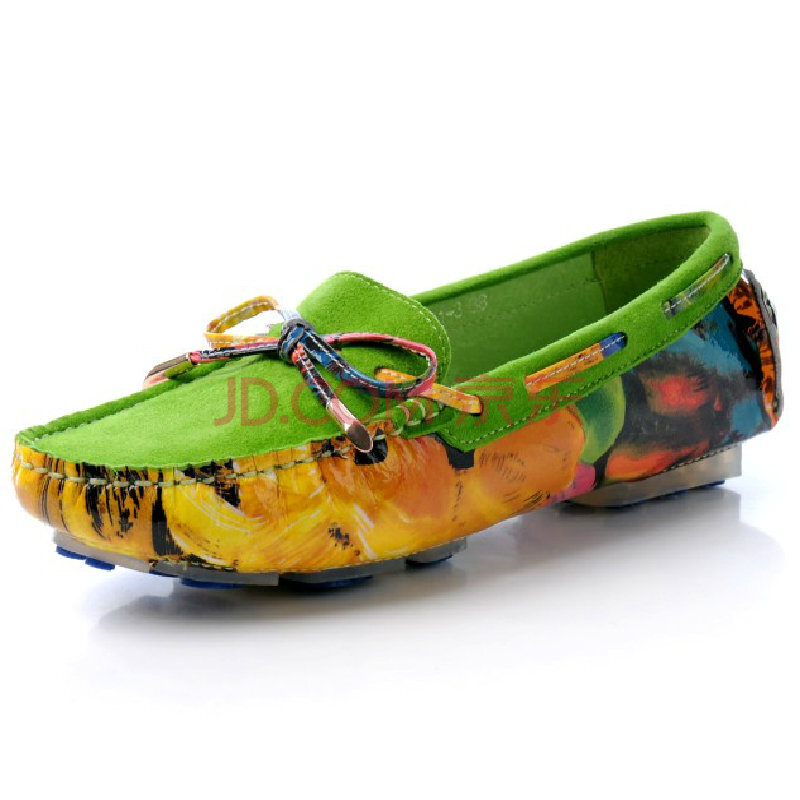 真皮<em>豆豆鞋女款单鞋</em>哪里买卖比较好的 女鞋单