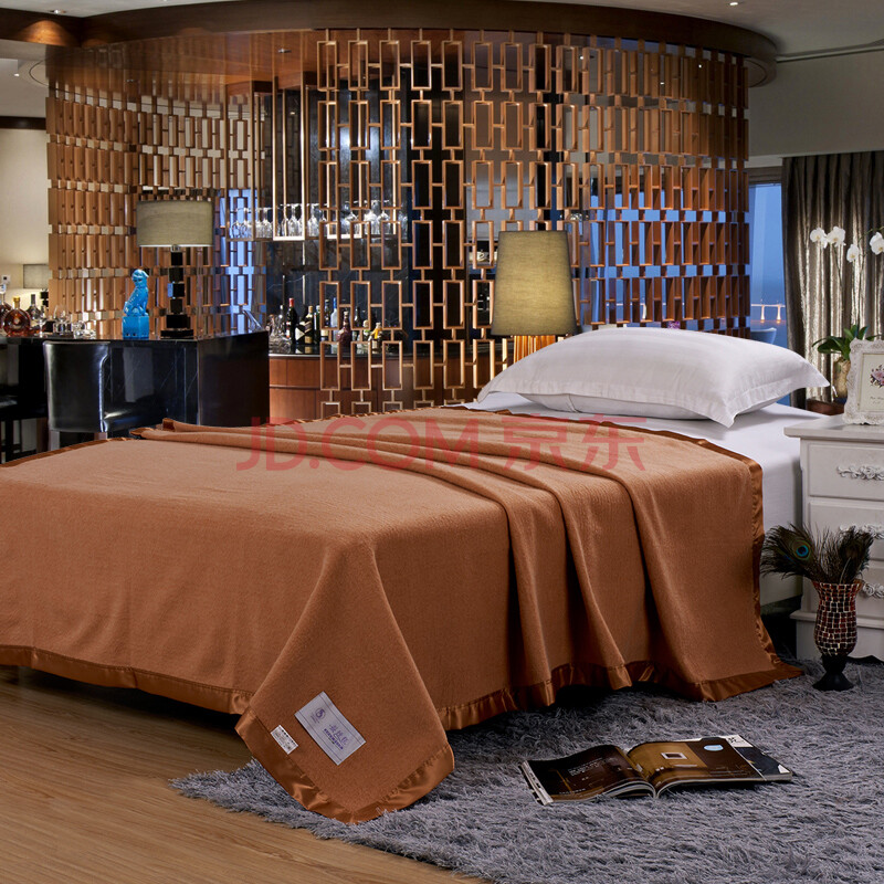 无 栗咖色180x220cm