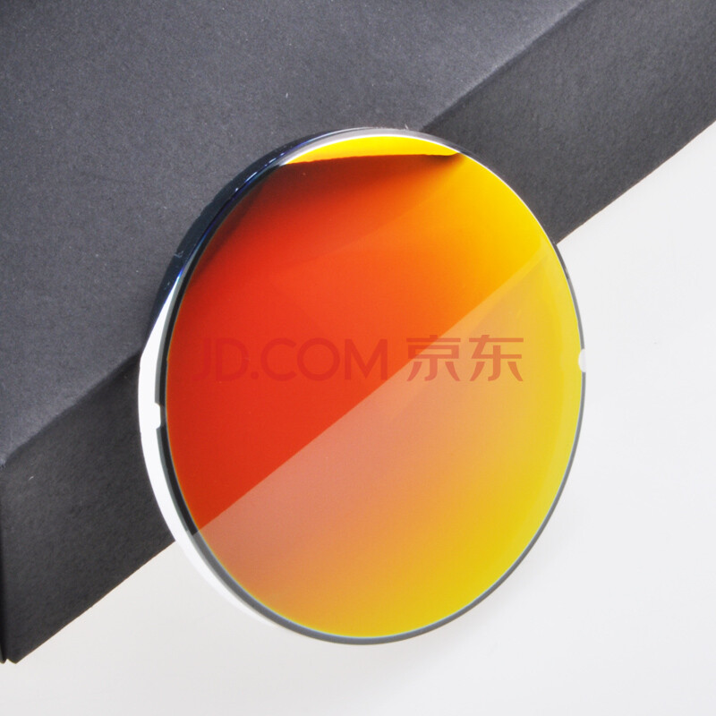 英斯康时尚近视定制高弯近视偏光太阳镜片反光