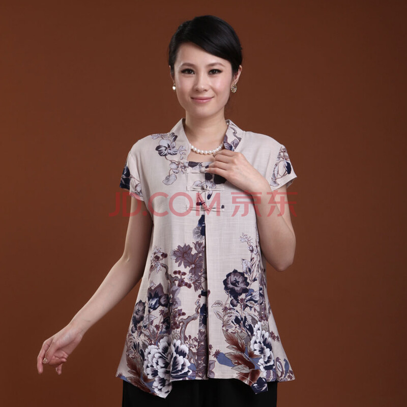 中老年旗袍裙夏2014性价比 2014新款旗袍裙夏